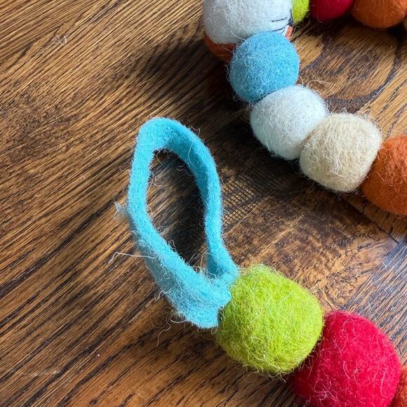 Felted Wool Woodland Garland Nursery Fox Set 87" (x2) - Picture 4 of 4